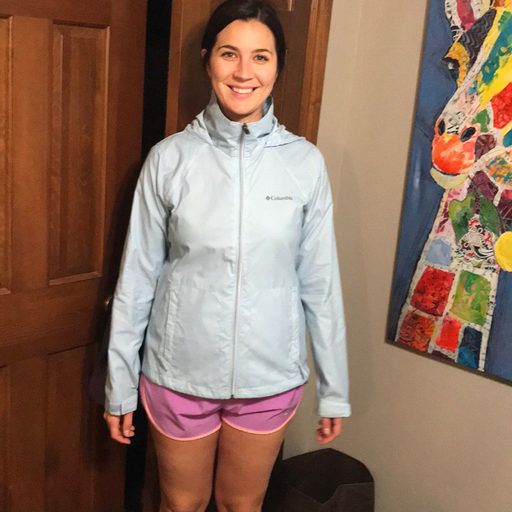Columbia rain jacket wind breaker M